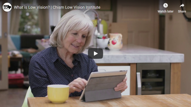 Screenshot 2019 04 06 What is Low Vision Chism Low Vision Institute YouTube